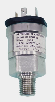 Medha Servo Drives 0-050PSI 29973227 Pressure Transducer Sensor - Image 1 of 4