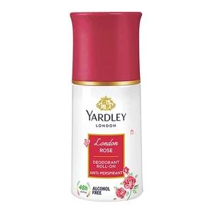 Yardley London London Rose Deodorant Roll-On Für Natürliche Schönheit 50ml - Bild 1 von 8
