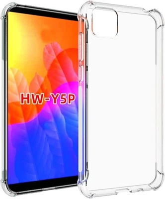 Para Huawei Y5P 2020 | Funda Cristal Transparente Híbrida Esquina Protección Cubierta Foto 1 de 4