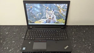 Lenovo ThinkPad P50 Workstation, i7 6th Gen, 32GB RAM, 256GB NVMe SSD, Windows 1 - Picture 1 of 14