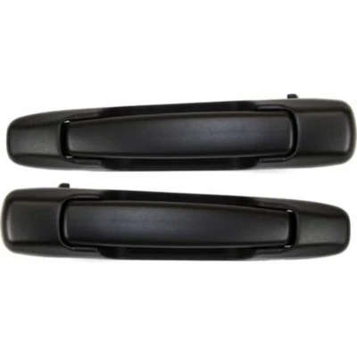 Exterior Door Handle For 98-2002 Subaru Forester Set of 2 Front Black Plastic Foto 1 de 4