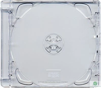 10 x CD Super Jewel Box 10.4mm Single 1 Disc Super Clear Tray Replacement Case
