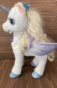 Fur Real Friends StarLily My Magical Unicorn Plush Interactive Pet Tested - Picture 1 of 4