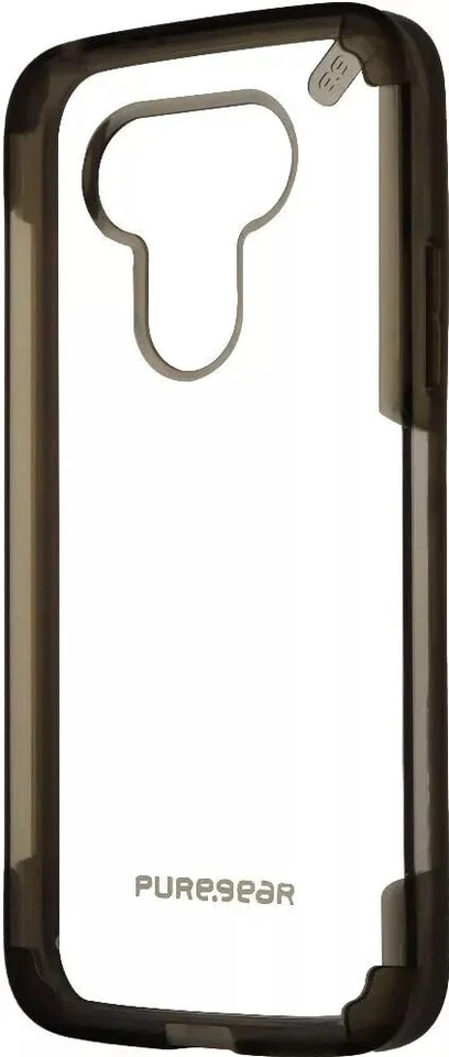 Capa PureGear SLIMSHELL PRO para LG G5 - TRANSPARENTE / PRETA - 61429PG - Imagem 1 de 3