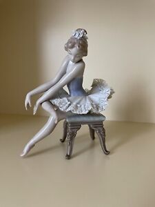 LLADRO Porzellan Figur 5498 Mädchen Ballerina Top Zustand.