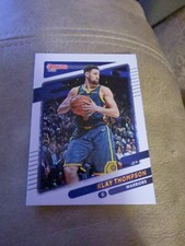 2021-22 Panini Donruss Basketball Klay Thompson Base Card #73 Warriors