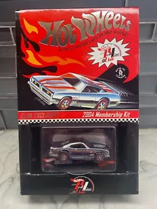 Hot Wheels RLC 2004 Membresía Club Coche Plymouth Barracuda Raya Azul 6571/7000 - Imagen 1 de 4