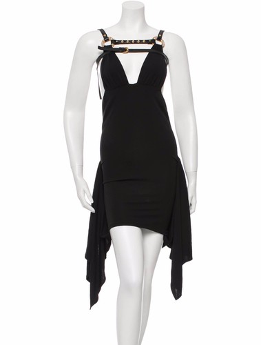 ABITO CRAZY COOL NUOVO $3.192 DSQUARED2 IMPREZIOSITO CON DETTAGLI IN PELLE