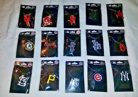 MLB CORD NECKLACE ASSORTED TEAMS (FREE SHIP) Cover
