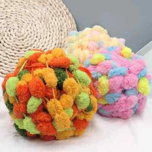 1Pc 130g 25m 984in Colorful Thick Ball Yarn Rainbow for Knitting Blanket Thread - Picture 1 of 73