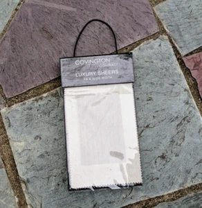 Covington Contract Luxury Sheers FR & Wide-Width Fabric Sample Book Swatch Prop - Picture 1 of 15