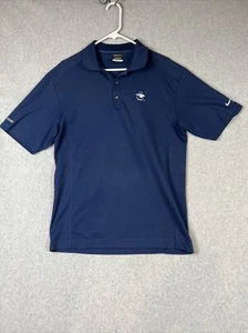NIKE GOLF DRI-FIT Mens Medium Polo Shirt S Operations Embroidery Logo - Picture 1 of 9