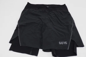 GOREWEAR Men's R7 2IN1 Running Shorts Size US Small Black Compression Liner - Picture 1 of 9