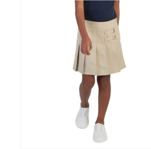 French Toast Youth 2-Pack 2-Tab Scooter Skorts, Beige 8 - Picture 1 of 3
