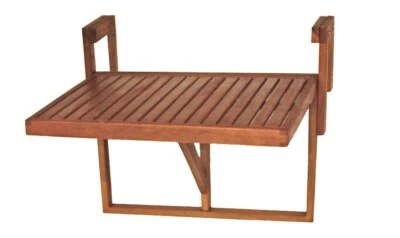 Garden Pleasure Balkon Hängetisch Esstisch Klapptisch Eukalyptus Holz  - Bild 1 von 4