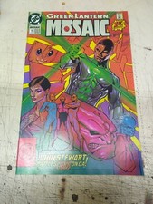 1992 GREEN LANTERN MOSAIC #1  ( JOHN STEWART  ) DC COMICS  nice