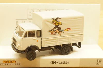 Scala Ho BREKINA 34620 Klein-Laster Autocarro Om Lupetto 25 " Moto Morini " - Immagine 1 di 4