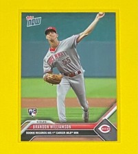2023 Topps Now Brandon Williamson ROOKIE CARD SP Cincinnati Reds #438 RC