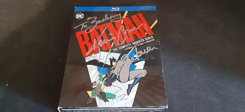 KEVIN CONROY Signed BATMAN Complete Animated Series Comic Con 2019 RARE Blue Ray Cover