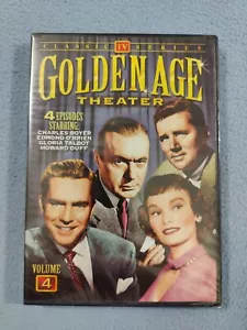 NEW SEALED GOLDEN AGE THEATER VOLUME 4 DVD CLASSIC TV SERIES 4 EPISODES - Imagen 1 de 2