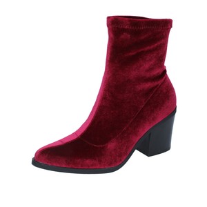 Botines De Mujer XTI 30620 TERCIOPELO NEGRO