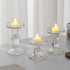 Ins Glaskerzenhalter Candlestick Luxus transparenter Kerzenschale für Hochzeit 