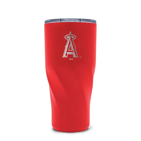 MLB Baseball Los Angeles Angles 20oz Stainless Steel Morgan Travel Tumbler Cover