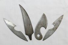 Blank blade 3 Pieces Hand Forged  damascus and 1 piece wootz steel P 977