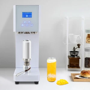 Máquina Selladora Automática de Latas 370W Máquina Selladora Eléctrica de Vasos con Contador 110V - Imagen 1 de 17