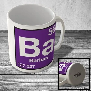 Taza MUG_ELEM_081 (56) Bario - Ba - Ciencia - Imagen 1 de 1