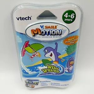 Vtech V Smile Motion Wild Waves Active Learning System 4-6 Y Head To Head Play - Picture 1 of 4