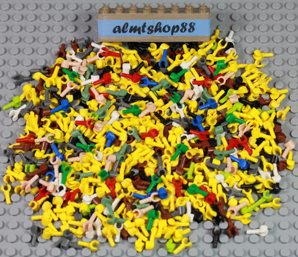 LEGO - 50 pcs Minifigure Hands  Assorted Random Lot City Town Castle Body Part A - Image 1 of 1