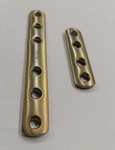 Un tercio tubular de 2 placas de titanio - Imagen 1 de 5