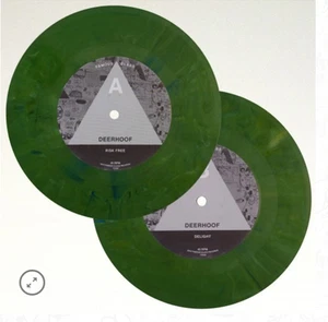 Deerhoof ~ I Thought We Were Friends 7" Ltd x/500 Green Vinyl + Download New - Picture 1 of 2