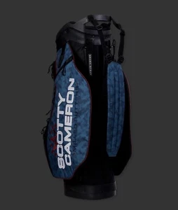 Scotty Cameron Blue and Red Explorer USA Cart Bag 2024 - Brand New - Picture 1 of 3