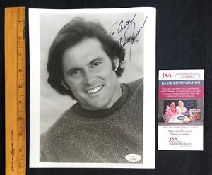 Bruce Jenner Olympic Decathalon 1976 Hand Signed 8x10 Photo W/JSA COA DR