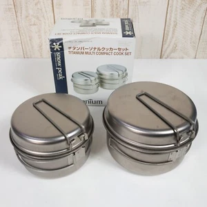 Direct from Japan Snowpeak Titanium Personal Cooker Set  - Picture 1 of 8