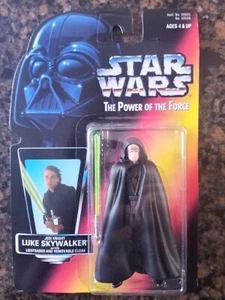 Kenner Power of the Force Jedi Knight Luke Skywalker with Removable Cloak Saber - Picture 1 of 2