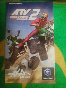 ATV Quad Power Racing 2 Gamecube Manual Only - Picture 1 of 1