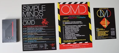 OMD  Bauhaus Staircase  Cassette  ** New / Sealed **  +  UK Concert Tour Flyers - Image 1 of 4