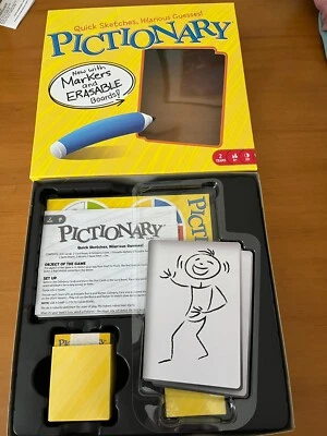 NOVO PICTIONÁRIO CAIXA ABERTA AGORA COM MARCADORES E PLACAS APAGÁVEIS 2019 DKD47 - Imagem 1 de 4