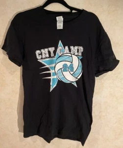 Cny Camp 24 Black T-shirt College University Size Small - Picture 1 of 4