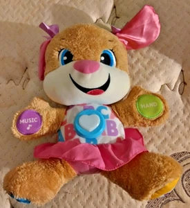 Fisher Price Ríe y Aprende Etapas Inteligentes ABC Niña Cachorro Perro Educativo y Divertido - Imagen 1 de 3