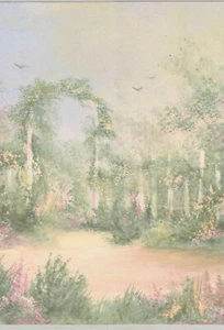 GARDEN WALLBORDER PAPER B59153 - Picture 1 of 2