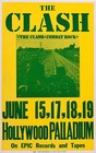 THE CLASH Concert Poster - Hollywood Palladium 1982 PUNK Band - 10"x6" reprint