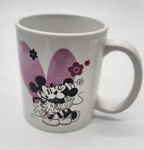 Taza de café Minnie & Mickey Mouse Disney Perfect Match Love Hearts - Imagen 1 de 6