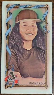 2023 Topps Allen And Ginter Mini Olivia Pichardo A&G Back #213 - Image 1 of 2
