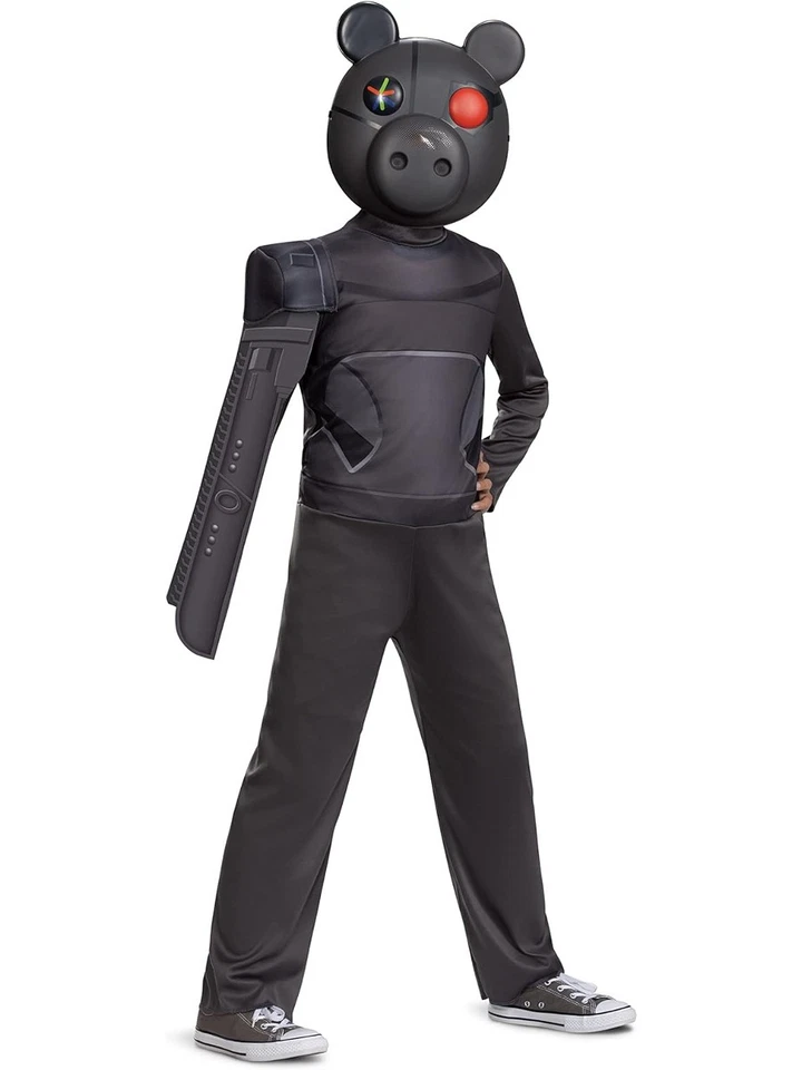 Juego de Terror Cerdito Robby Clásico Disfraz Infantil Foto 1 de 1