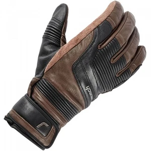 Reusch Urban Cruiser Motorcycle Motorbike Leather Gloves - Brown - Picture 1 of 3