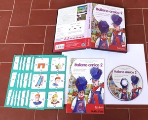 Pc Cd Rom ITALIANO AMICO 2 Ludocorso di lingua - Erickson 2006 Arabo cinese - Foto 1 di 1